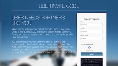 Uber Invite Code